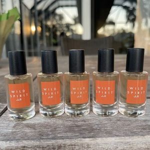 Wild Spirit Chill Eau de Parfum Perfume For Women Essential Oils Lot 5 x 0.27 oz